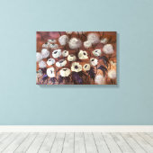 Toile Blooming Dreams キャンバスプリント (インサイチュ (ウッドフロア))