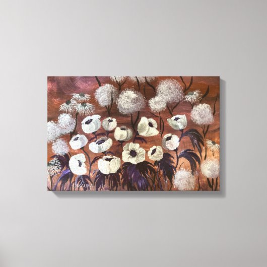 Toile Blooming Dreams キャンバスプリント (正面)