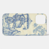 Toile - Blue & White Case-Mate iPhoneケース iPhone 12ケース (裏面 (横))