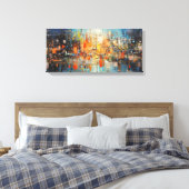 Toile d'art abstrait キャンバスプリント (インサイチュ (寝室))