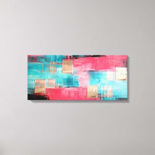 Toile d'art abstrait キャンバスプリント (正面)