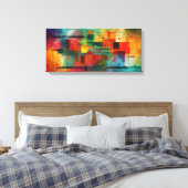 Toile d'art abstrait キャンバスプリント (インサイチュ (寝室))
