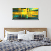 Toile d'art abstrait キャンバスプリント (インサイチュ (寝室))