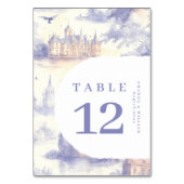 Toile de jouyテーブル番号カード テーブルナンバー (正面)