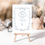 Toile de Jouyヴィンテージフレームエレガントベビーシャワー テーブルナンバー<br><div class="desc">Toile de Jouyヴィンテージエレガントフレーム赤ちゃんシャワーテーブル番号対応アイテム利用可能。</div>