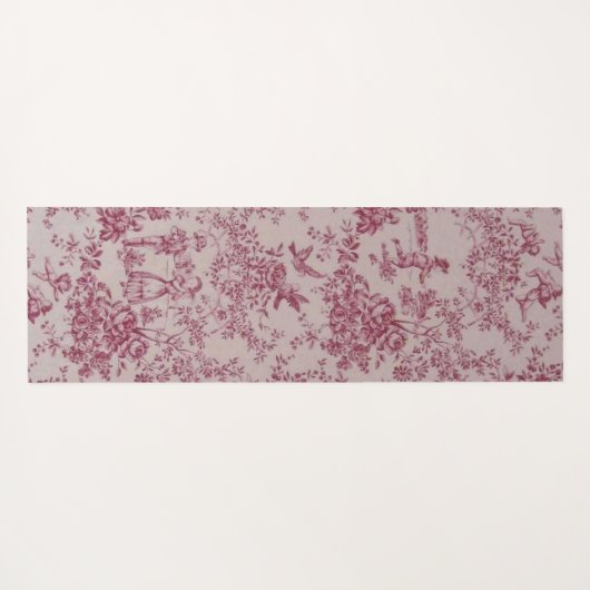 Toile de Jouy ヨガマット (裏面(横))