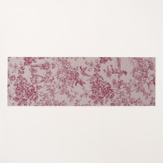 Toile de Jouy ヨガマット (正面(横))