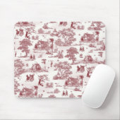 Toile De Jouy -ヴィンテージの午後 マウスパッド (マウス)