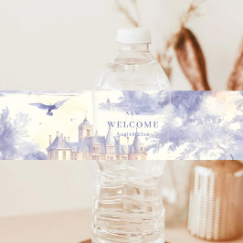 Toile de jouy art ペットボトルラベル