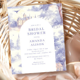 Toile de jouy Art Bridal Shower