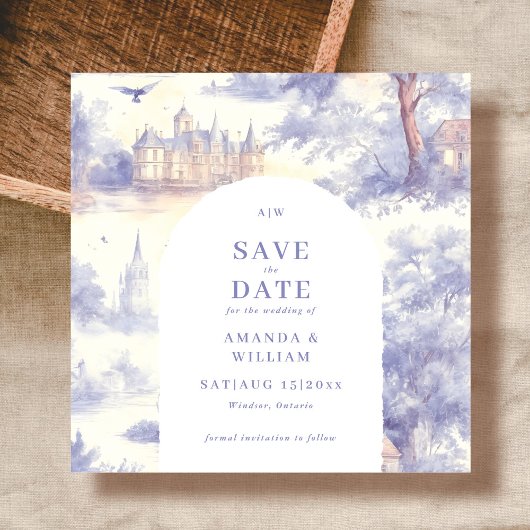 Toile de Jouy Art Wedding  セーブザデート