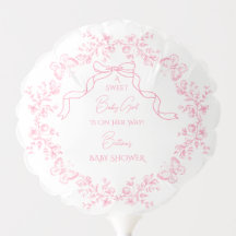 Toile de Jouy Chinoiserie 蝶々 ベビーシャワー 