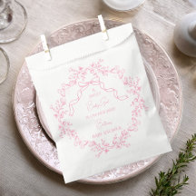 Toile de Jouy Chinoiserie 蝶々 ベビーシャワー 