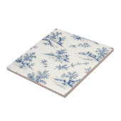 Toile de Jouy Countryside Seamless Pattern タイル (側面)