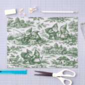 Toile de Jouy Gnome Tissue Paper 薄葉紙 (クラフト)