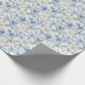 Toile-De-Jouy Pattern Wedding  ラッピングペーパー (角)