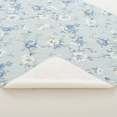 Toile De Jouy Peonies シェルパブランケット (3/4)