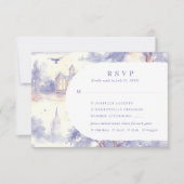 Toile de jouy RSVP Response Card (正面)