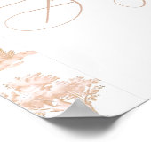 Toile de Jouy Safari動物赤ちゃんシャワーへようこそ ポスター (角)