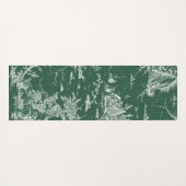 Toile de Jouy verte ヨガマット (裏面(横))