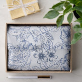 Toile-De-Jouy Vintage French Pattern 薄葉紙 (ギフト)