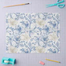 Toile-De-Jouy Vintage French Pattern 薄葉紙