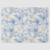 Toile-De-Jouy Vintage French Pattern 薄葉紙 (正面)