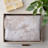 Toile-De-Jouy Vintage French Pattern 薄葉紙 (ギフト)