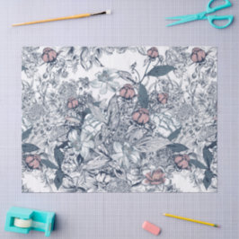 Toile-De-Jouy Vintage French Pattern 薄葉紙