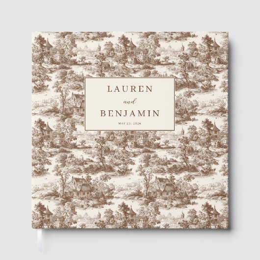 Toile de Romance Wedding ゲストブック (正面)