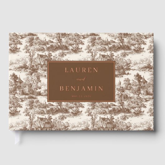 Toile de Romance Wedding ゲストブック (正面)