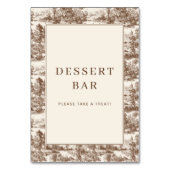 Toile de Romance Wedding テーブルナンバー (裏面)