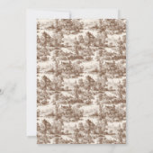 Toile de Romance Wedding 招待状 (裏面)