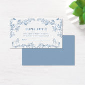 Toile Diaper Raffle Baby Shower Enclosure card (デスク)
