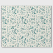 Toile du jouy ラッピングペーパー (フラット)