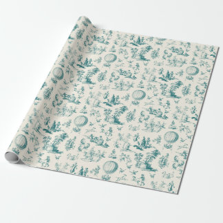 Toile du jouy ラッピングペーパー