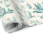 Toile du jouy wrapping paper ラッピングペーパー (ロールコーナー)