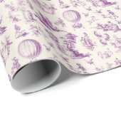 Toile du jouy wrapping paper ラッピングペーパー (ロールコーナー)
