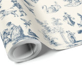 Toile du Jouy wrapping paper ラッピングペーパー (ロールコーナー)