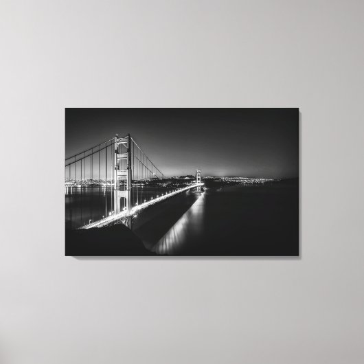 Toile Golden Gate Bridge San Francisco キャンバスプリント (正面)