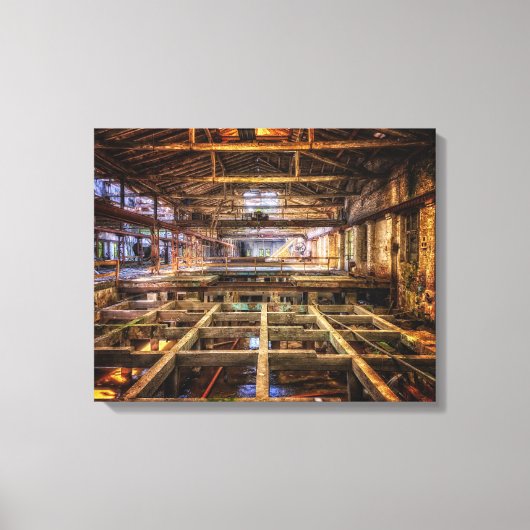 Toile hall industriel キャンバスプリント (正面)