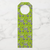 Toile & Krightnessのボトルハン結婚ガーラベル ボトルネックタグ (裏面)