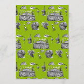 Toile & Krightnessのメ結婚ニュー・カード メニュー (裏面)