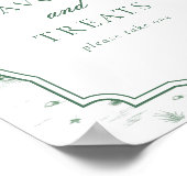 Toile Mallard Duck Gender Neutral Favors & Treats ポスター (角)