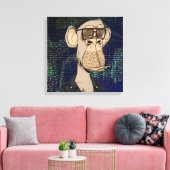 Toile NFT monkey キャンバスプリント (インサイチュ (リビング))