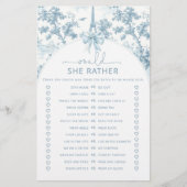 Toile Parisian彼女はむしろブライダルシャワーゲーム (正面)