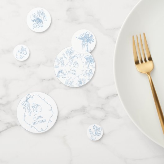 Toile Peter the Rabbit Beatrix Baby Shower コンフェッティ (グループ)