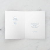 Toile Peter the Rabbit Beatrix Baby Shower サンキューカード (内部)