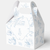 Toile Peter the Rabbit Beatrix Baby Shower フェイバーボックス (正面)