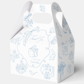 Toile Peter the Rabbit Beatrix Baby Shower フェイバーボックス (裏面)